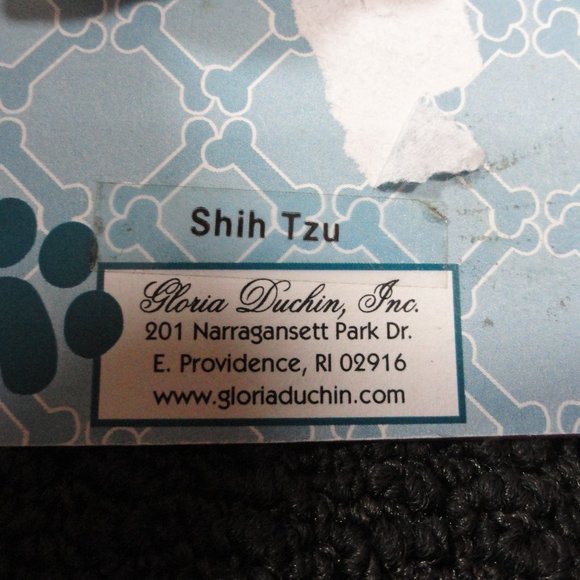 Host pick Puppy Love SHIH TZU Angel pewter Swarovski Crystal Key Chain - Picture 5 of 6